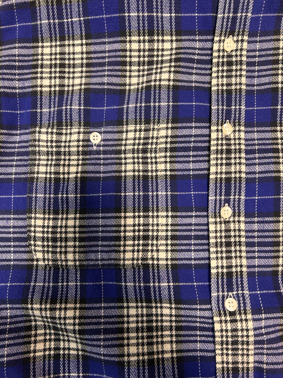 Gap 올드 갭 플란넬 체크 셔츠 상품이미지3