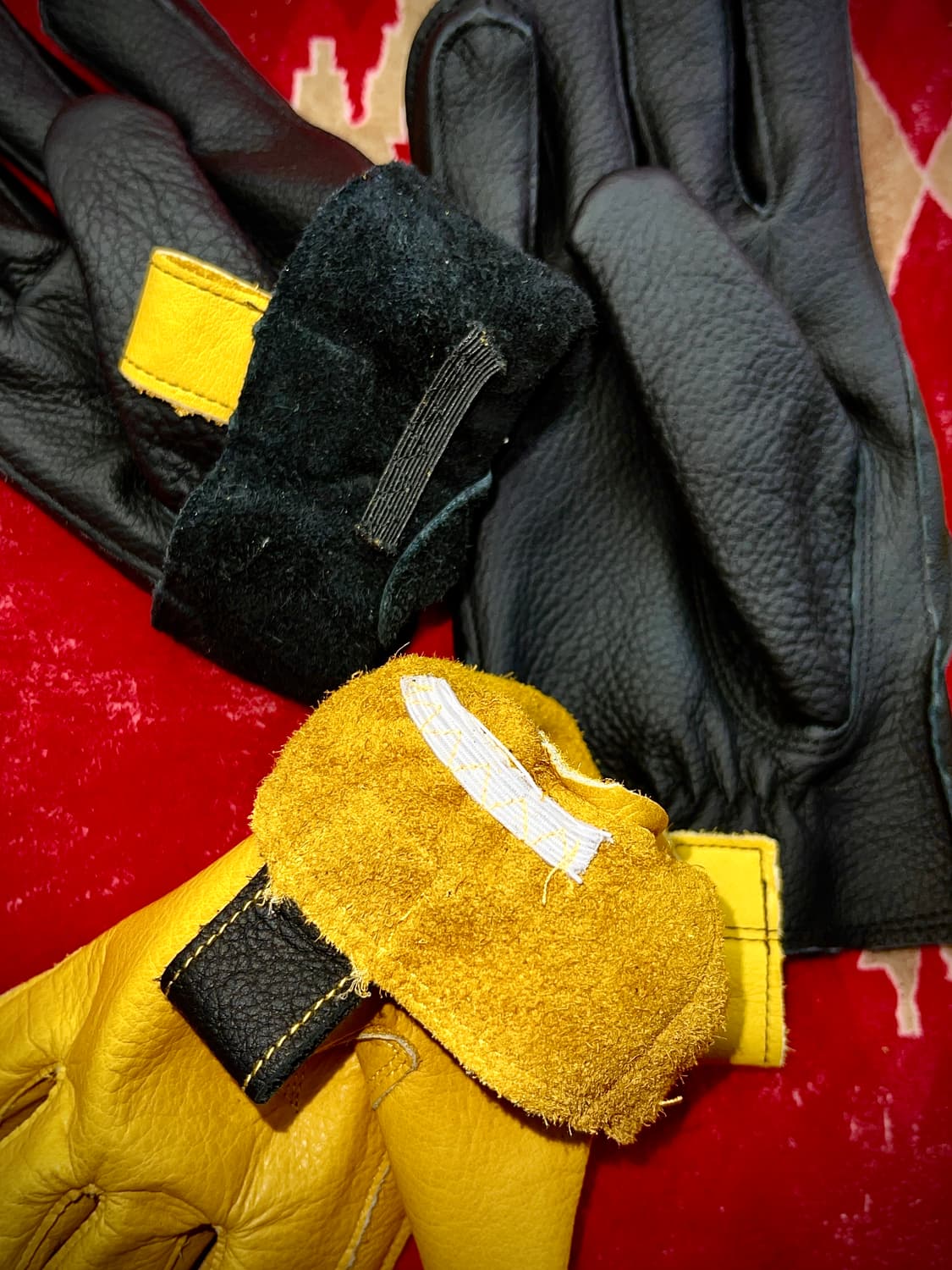 워크웨어무드 남자 가죽장갑 (천연가죽) 상품이미지10