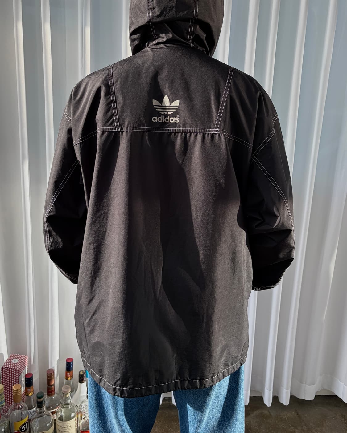 [XL]아디다스 00s 올드스쿨 후드 바람막이 자켓 상품이미지3