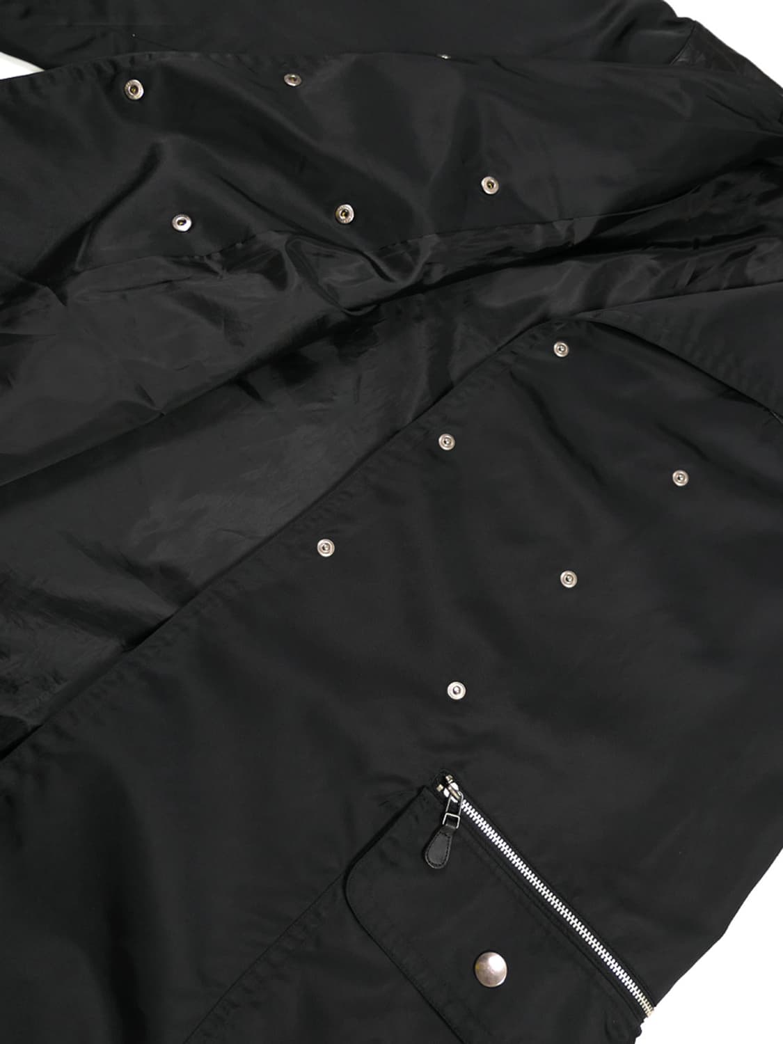 ICB calf leather detail trench coat 상품이미지5