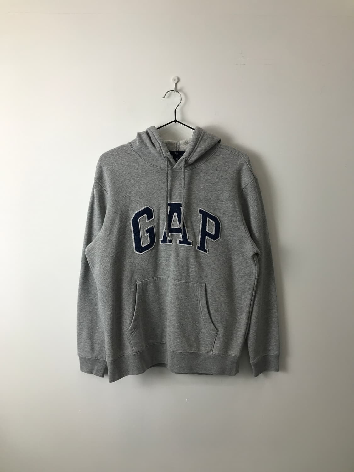 'GAP' Grey & Navy Logo Hoodie 상품이미지3