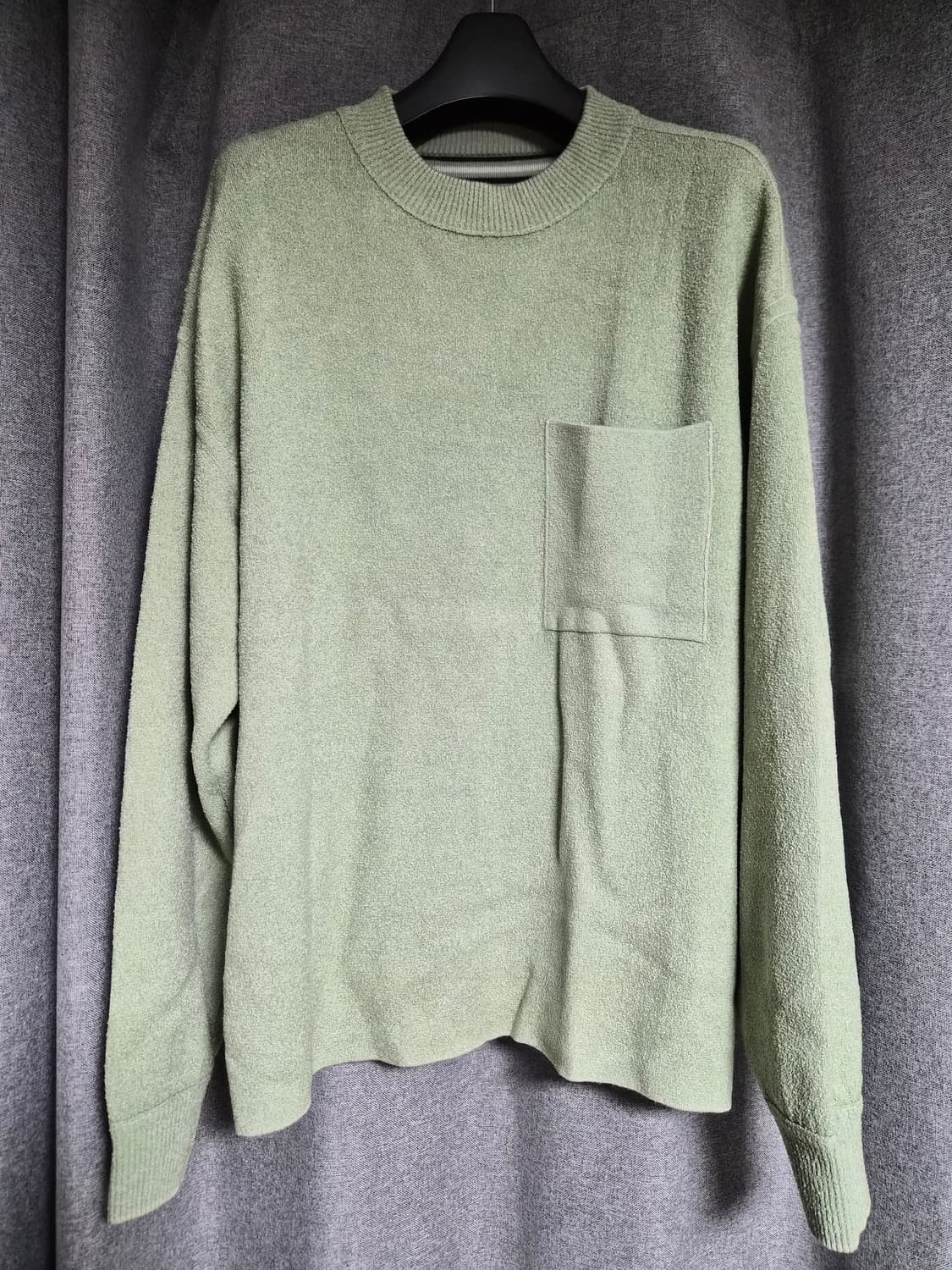 송지오옴므 리버시블 니트 팝니다 우영미 타임옴므 솔리드옴므 상품이미지4