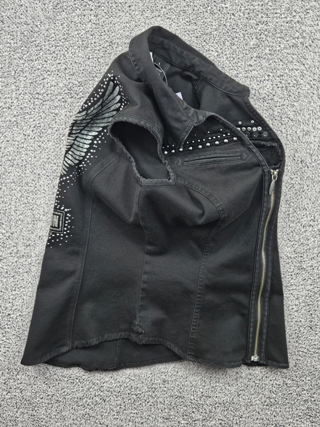 할리데이비슨 스터드 바이커 베스트 조끼 ( L ) / 11782 상품이미지5