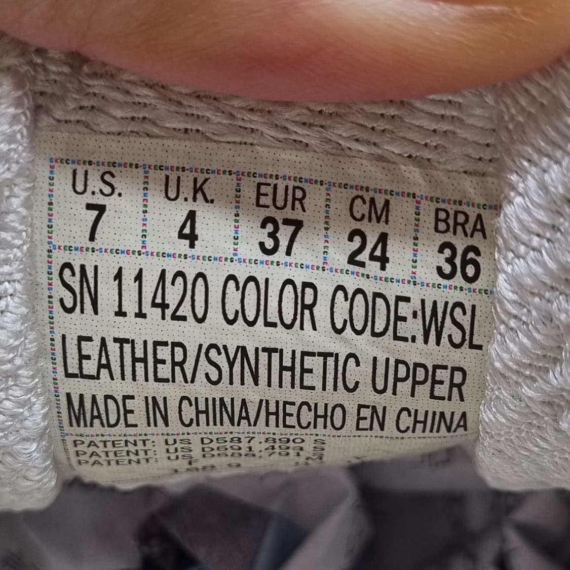 스케쳐스 딜라이트 화이트 여성운동화235. 상품이미지6