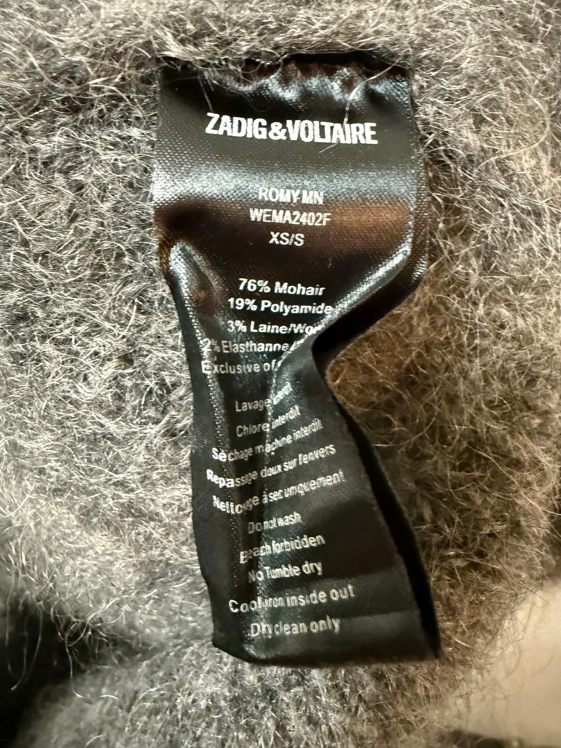 쟈딕앤볼테르 벨트 버튼다운 가디건 상품이미지5