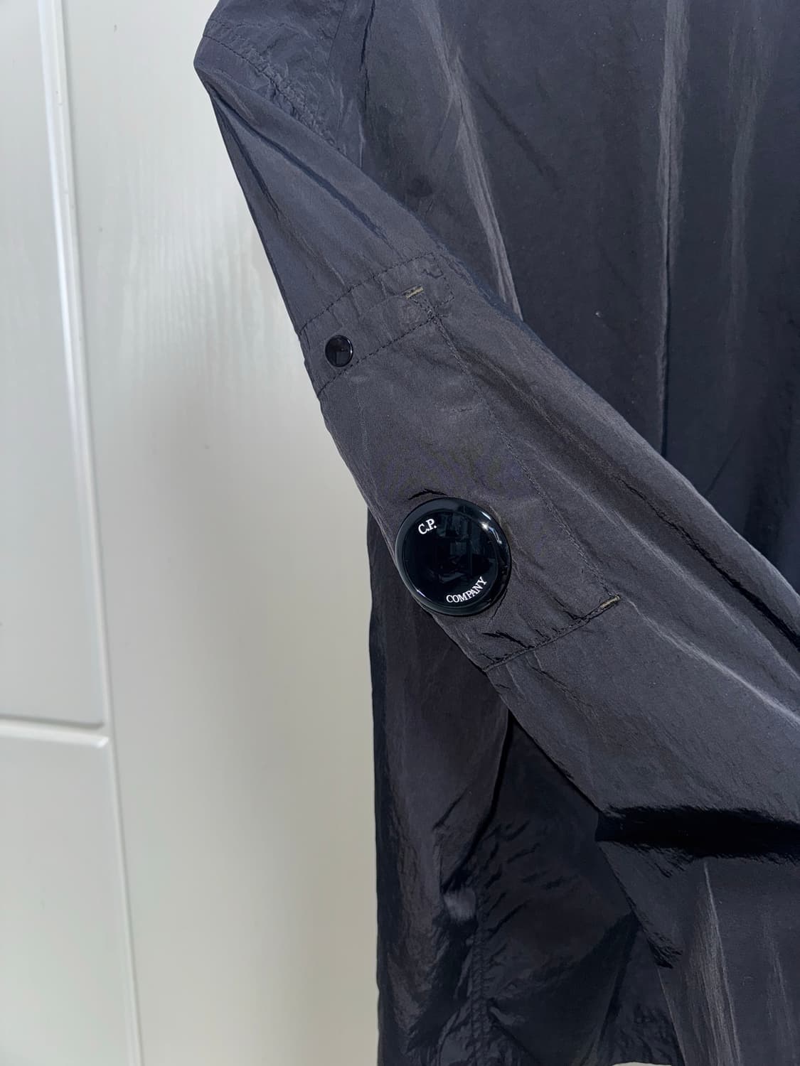 CP컴퍼니 크롬 R 풀 집업 셔츠 재킷 블랙 S 상품이미지3