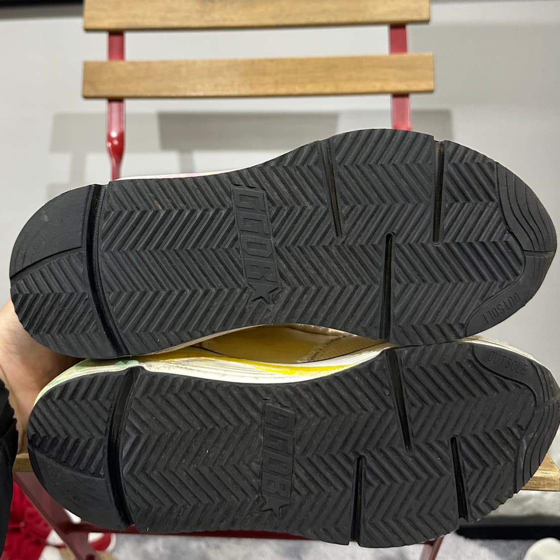 38) 골든구스 운동화 남녀 공용 러닝 솔 디스트레스드 레더 캔버스 상품이미지6