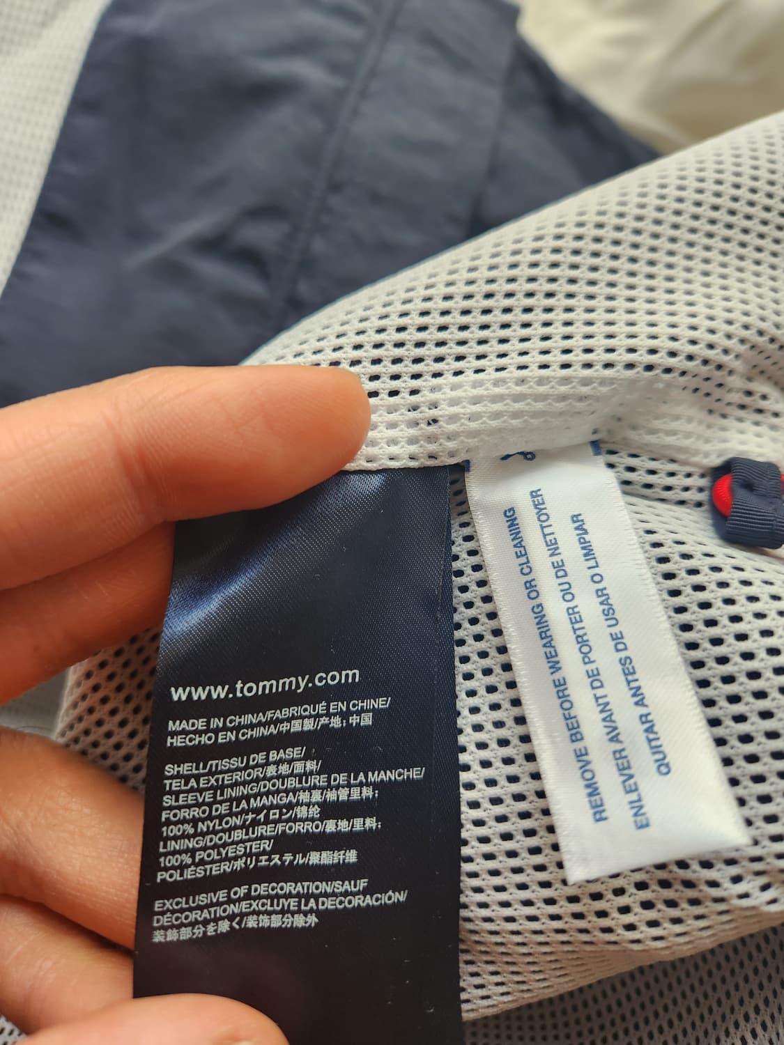 타미힐피거 바람막이 M 상품이미지3