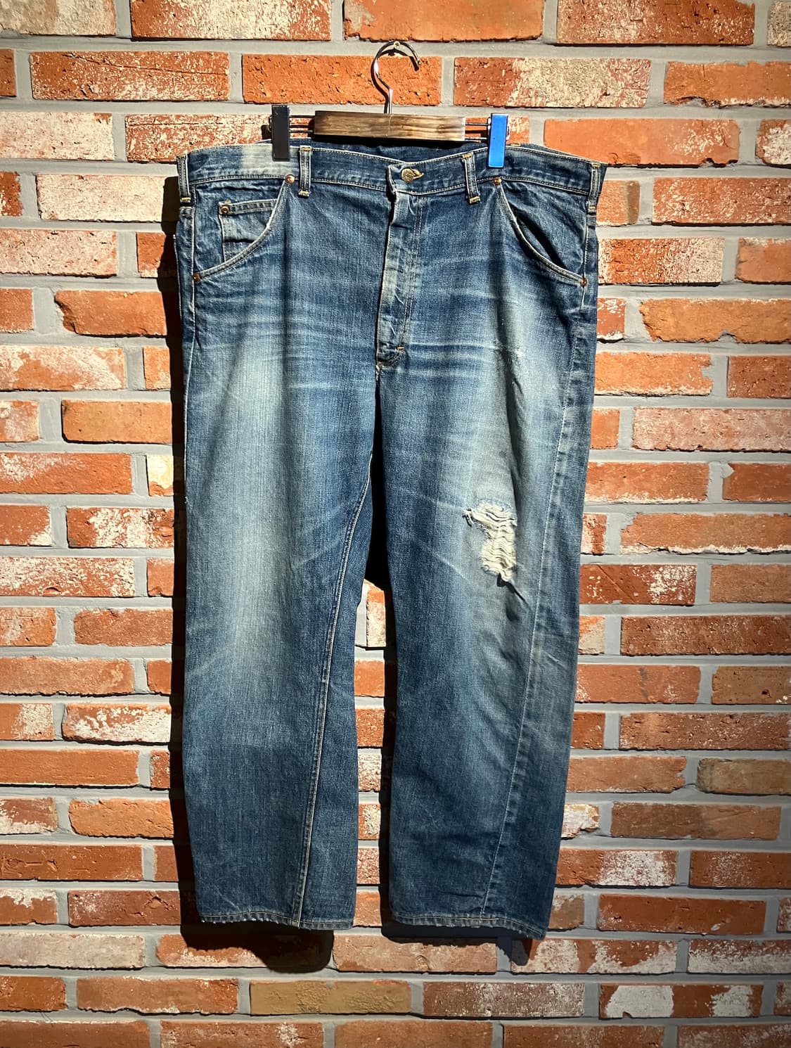 70s USA 빈티지 LEE 리 라이더스 데님 팬츠 상품이미지2