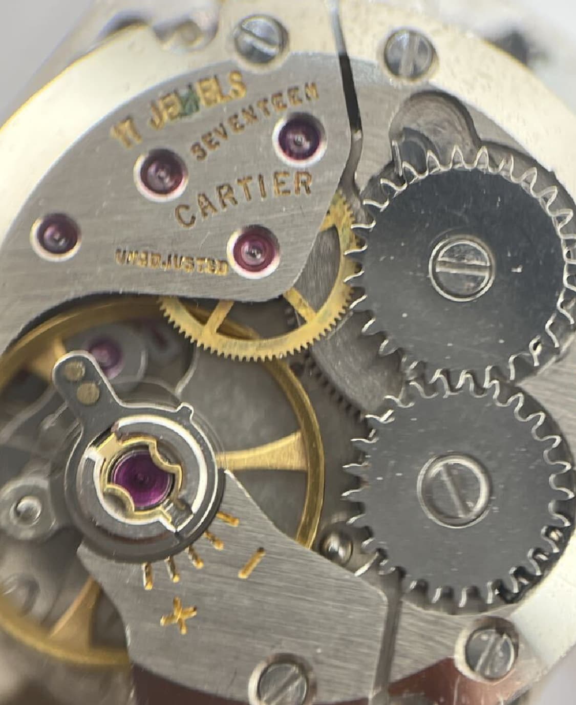 까르띠에 빈티지 탱크 수동 무브먼트 상품이미지3