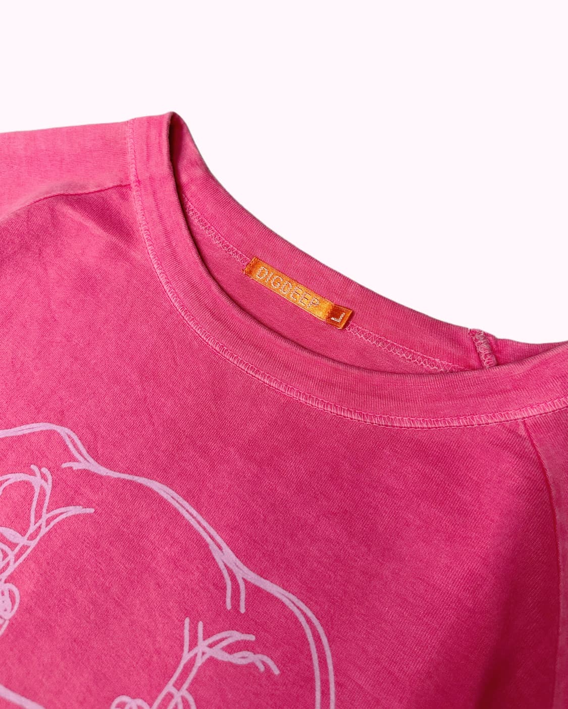 pink raglan elephant t-shirt 상품이미지2