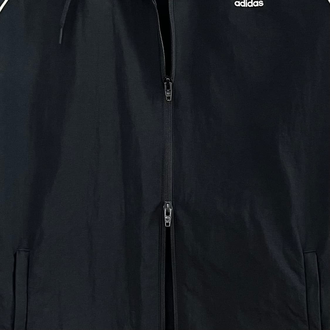 아디다스 오리지널 신형 블랙 삼선 바람막이 자켓 상품이미지5