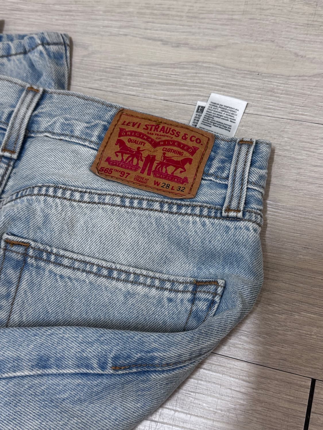 리바이스 565 루즈스트레이트 28 상품이미지1