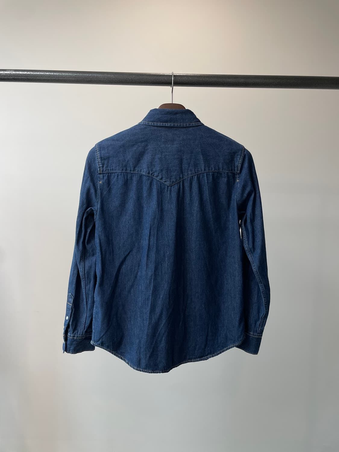 (S) Levis 리바이스 투포켓 웨스턴 데님 셔츠 상품이미지3