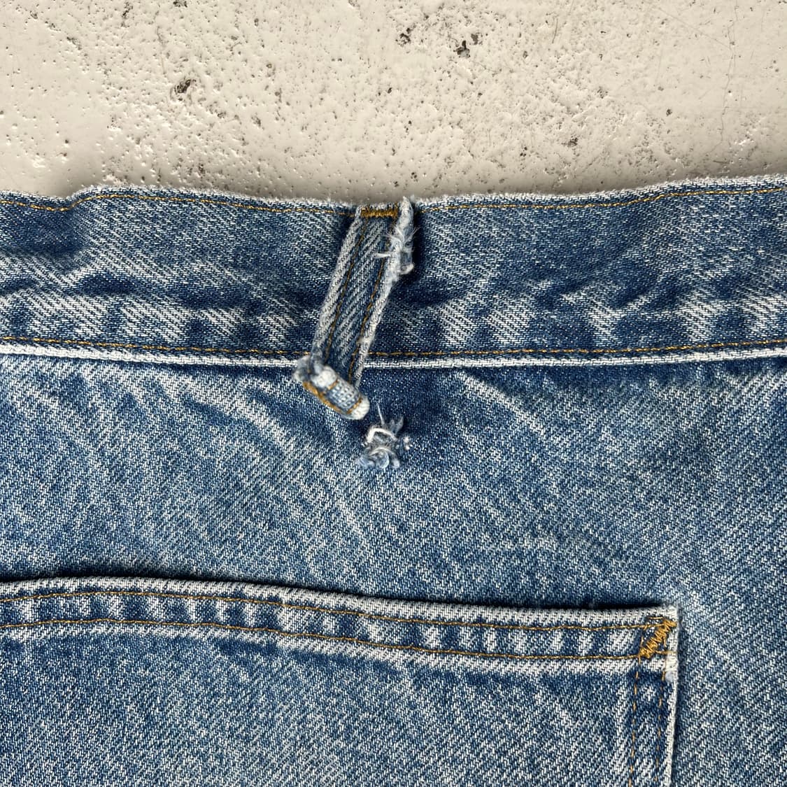 칼하트 엑스트라 컷오프 카펜터 데님 쇼츠 상품이미지8