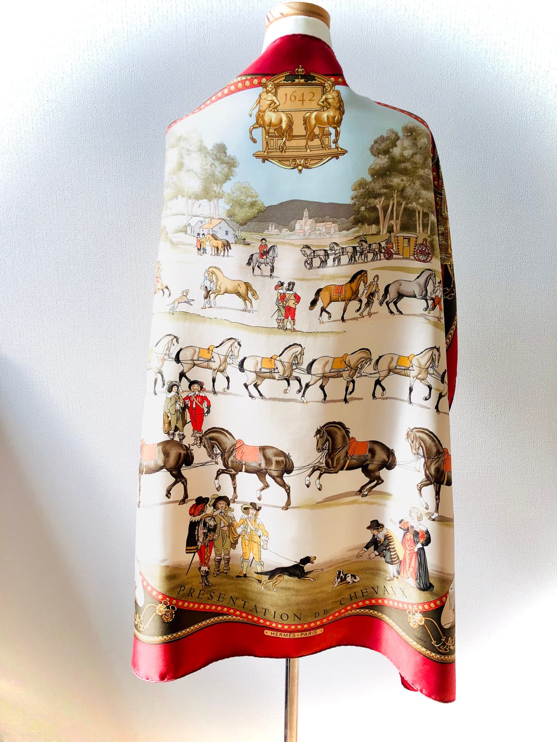 에르메스 대형 실크 스카프 (Carre’) 상품이미지9