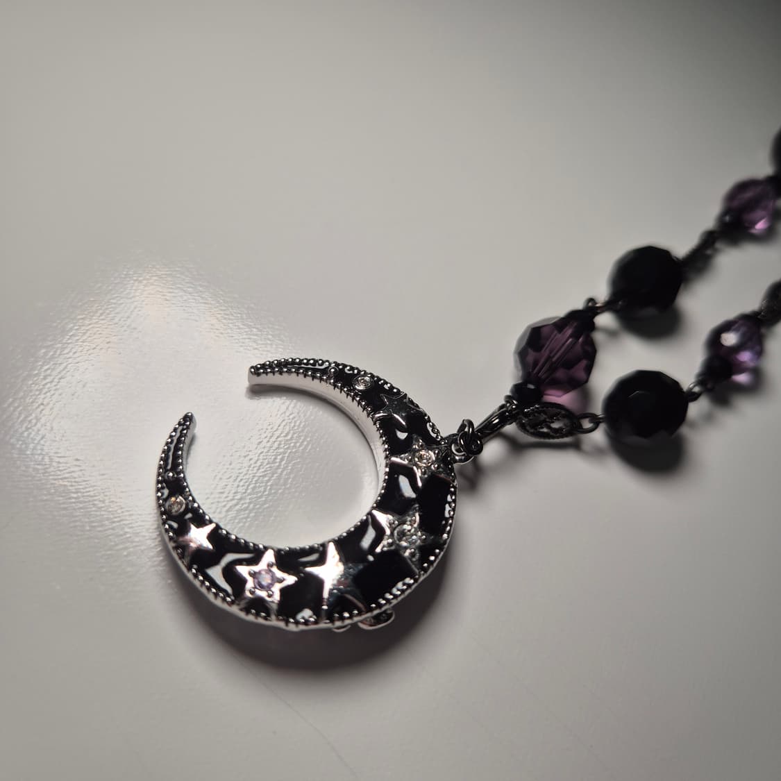 안나수이 비즈 달 목걸이 (박스X) 상품이미지6