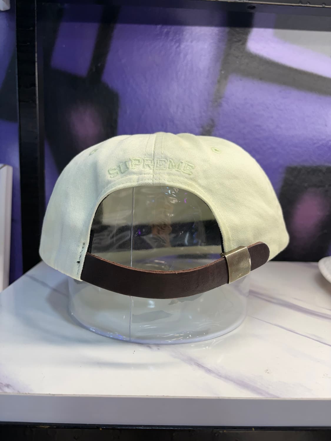 슈프림 톤온톤 S 로고 6패널 캡 상품이미지3