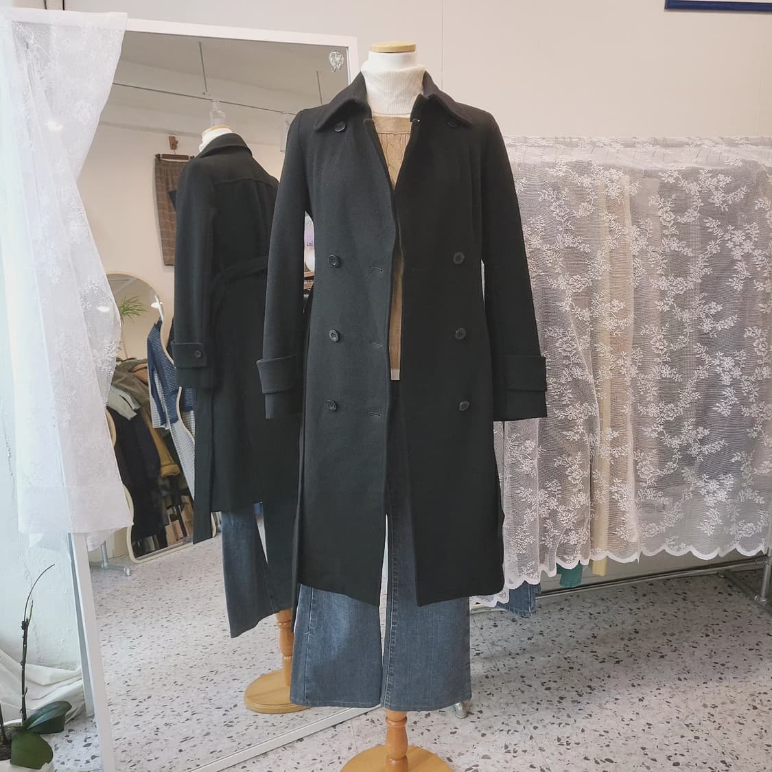 Aylesbury 보트넥 케이블니트 베스트 상품이미지10