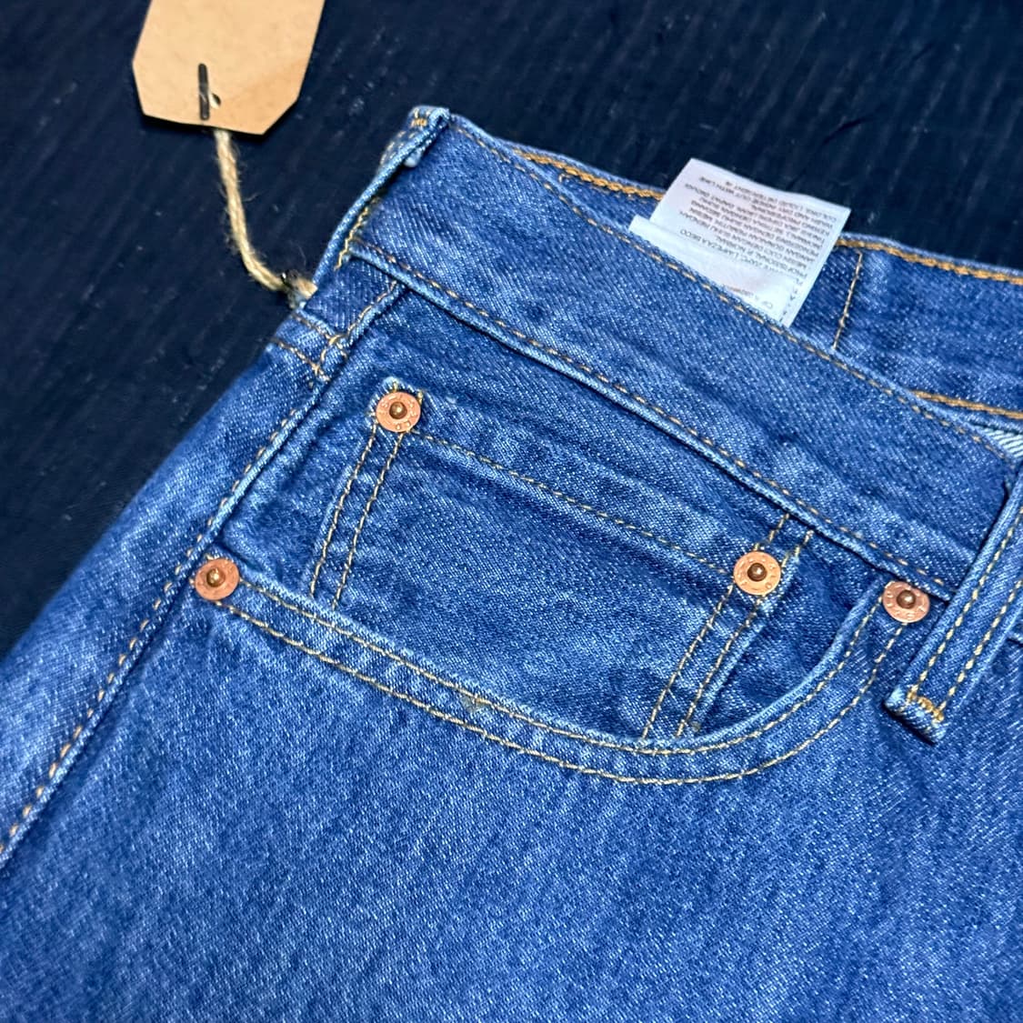 리바이스 501 스트레이트 핏 데님 팬츠 32 상품이미지3