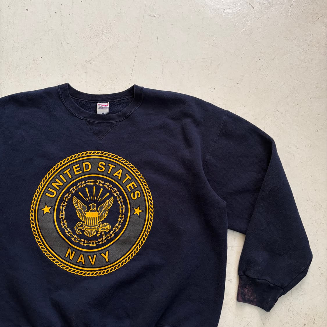 US NAVY USA OG 빈티지 스웻셔츠 XL 상품이미지2