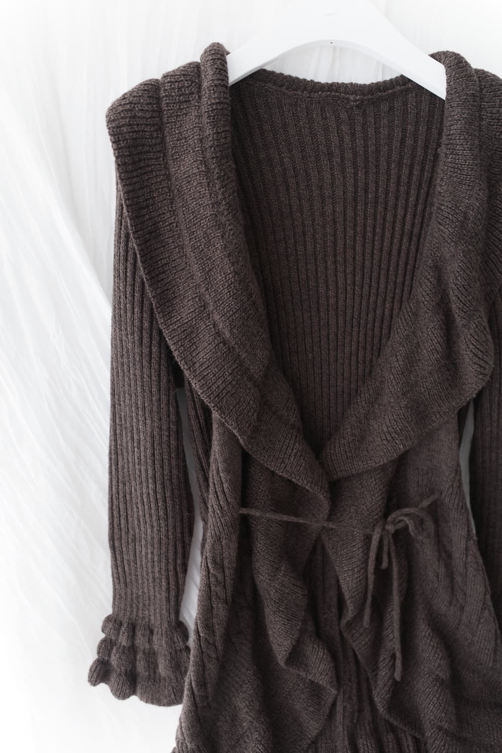 frill long cardigun 상품이미지3