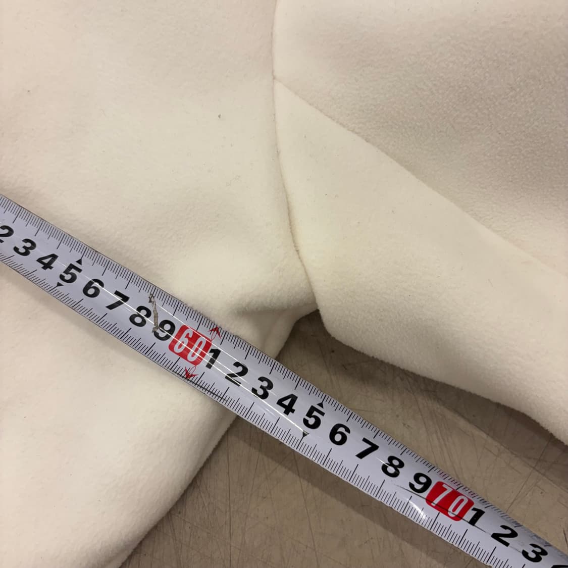 언더아머 화이트 플리스 집업 상품이미지5