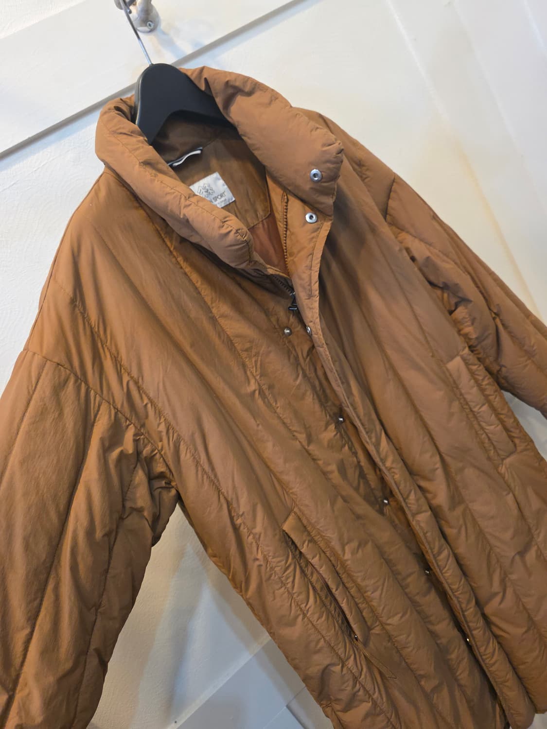 코오롱스포츠 브라운 패딩 코트 상품이미지3