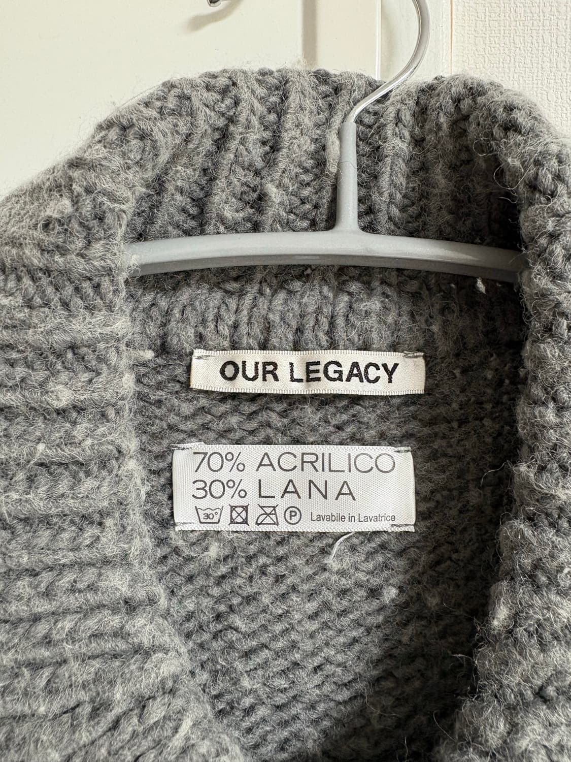 아워레가시 빅 가디건 그레이 46 상품이미지4