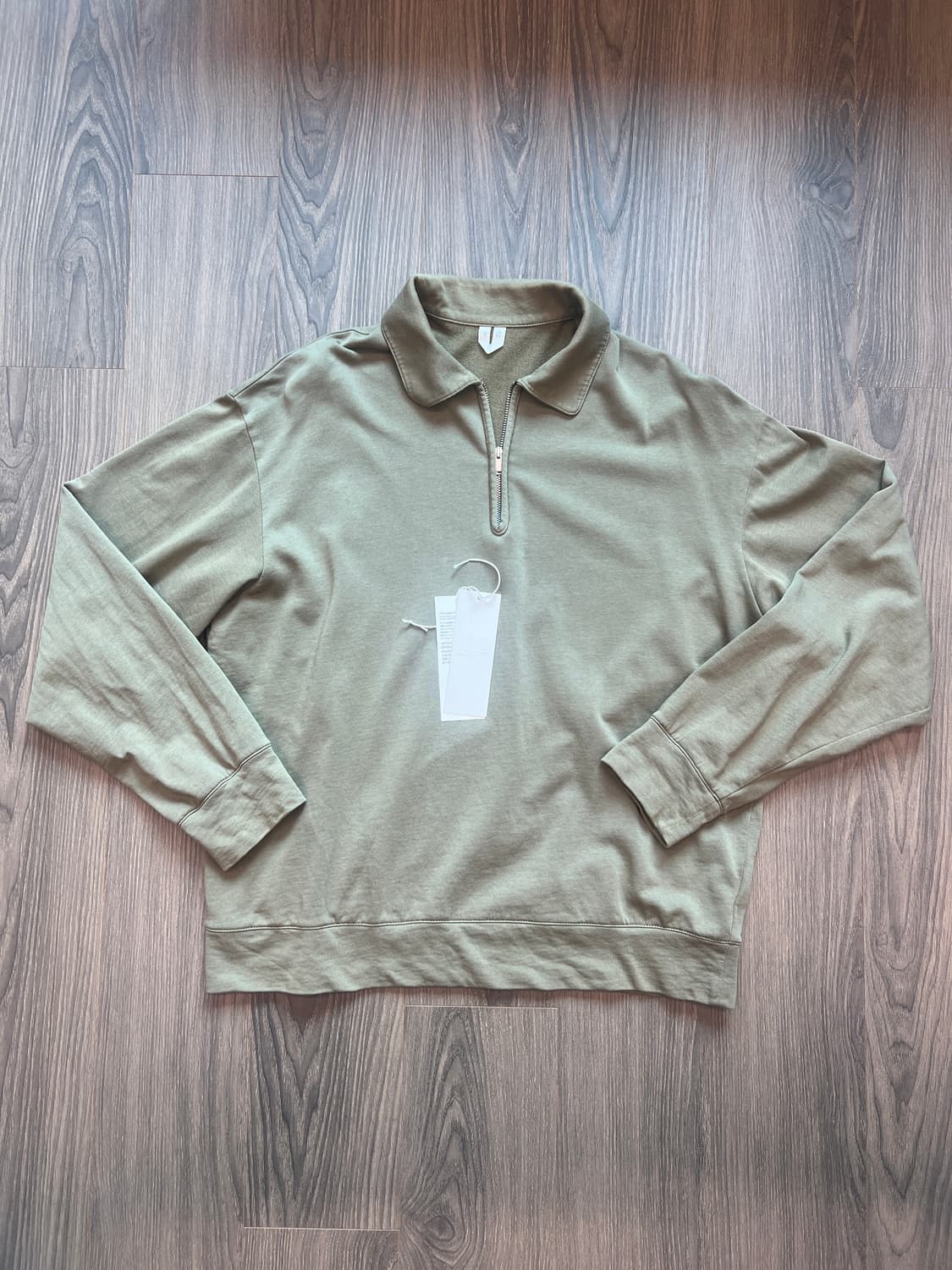 아르켓 하프집업  카키 상품이미지1