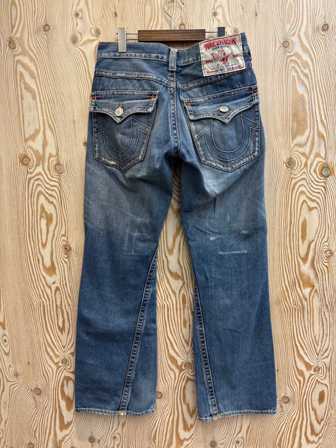 트루릴리젼 조이 빅 T 부츠컷 데님 팬츠 상품이미지3