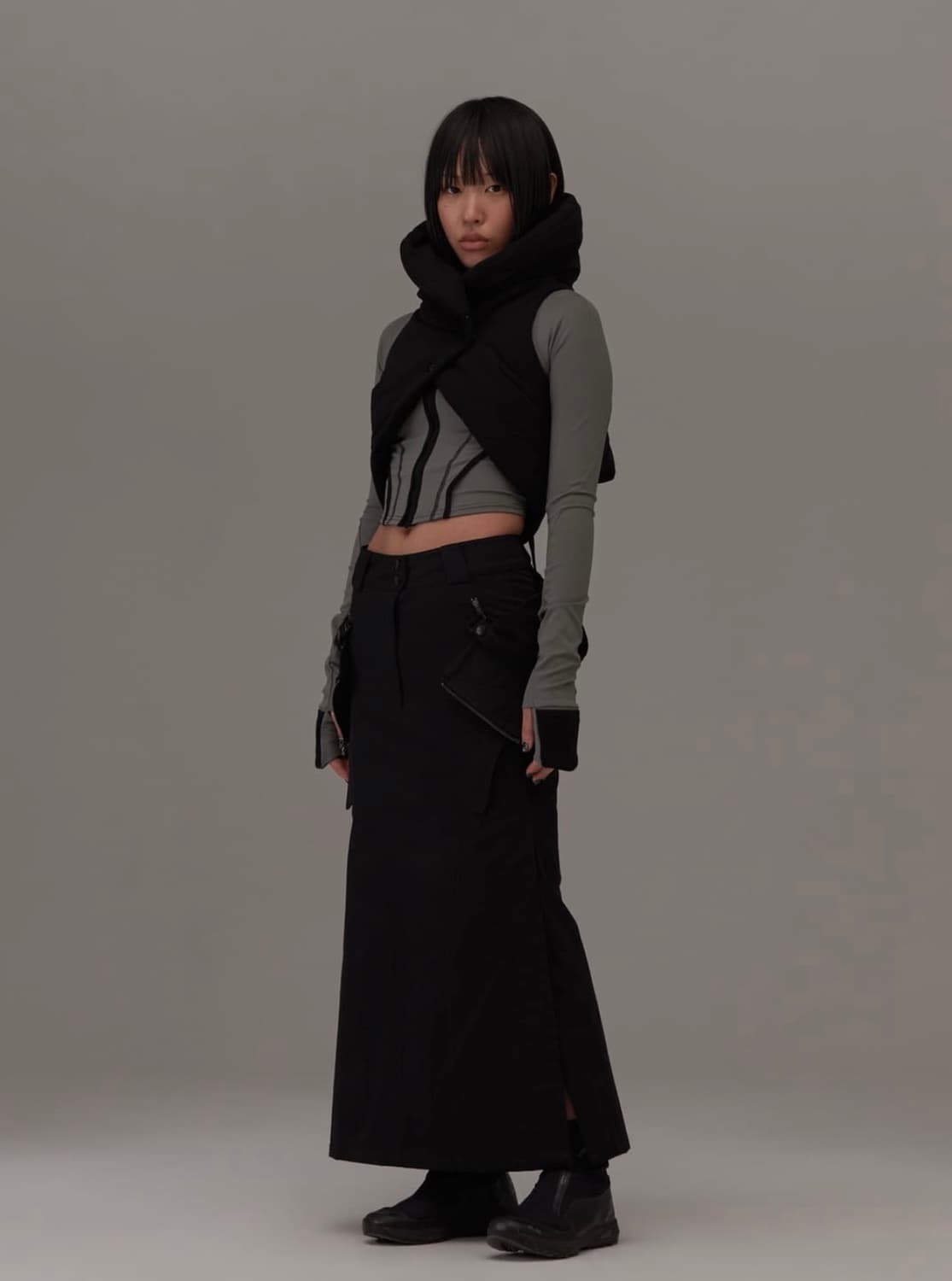 혜인서 오리가미 백 베스트 2 블랙 상품이미지3