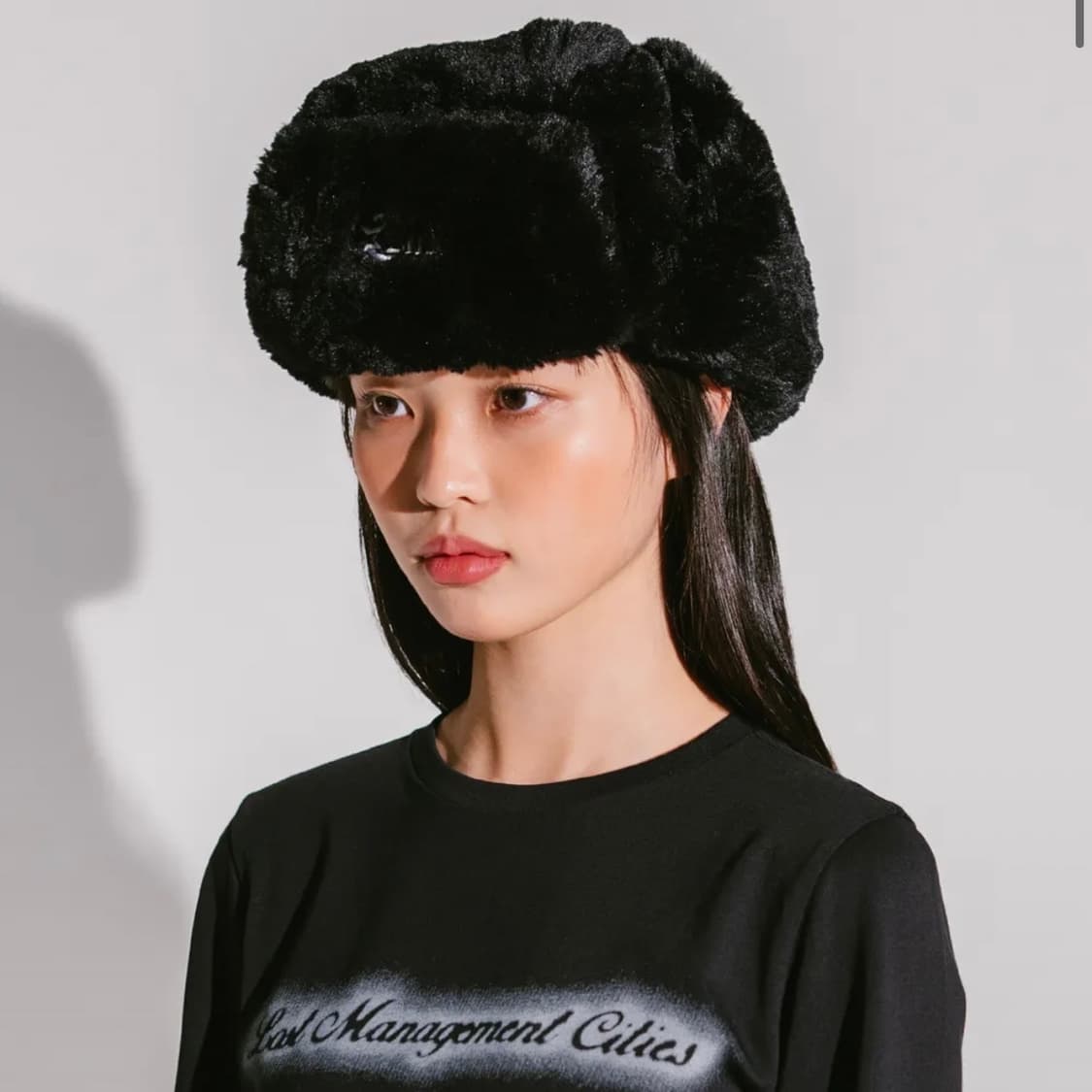 엘엠씨 FUR EARFLAP TROOPER HAT black 상품이미지1