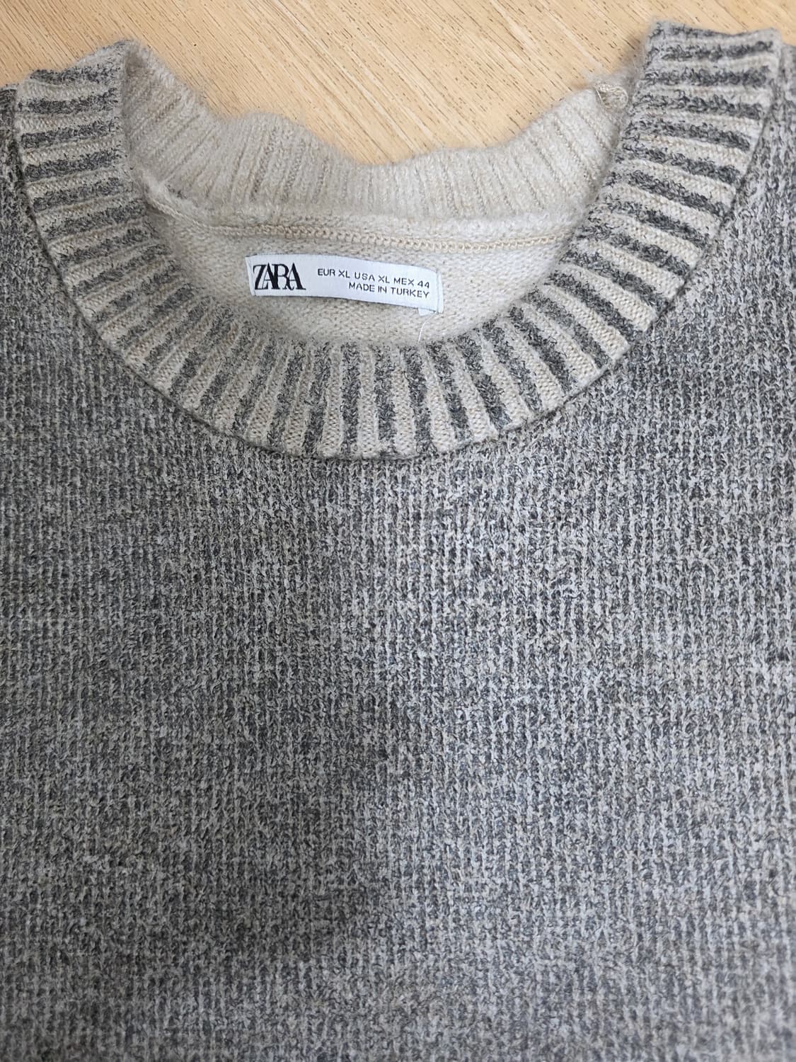 자라 오버핏 니트 XL 상품이미지2