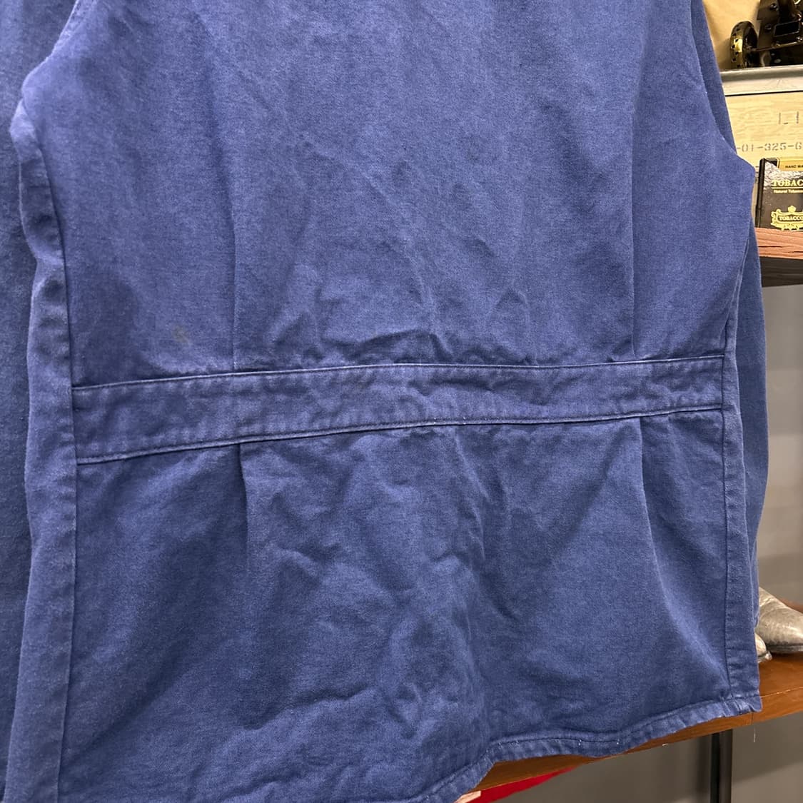 60~70s 퍼티그 포켓 프렌치 워크자켓 / 초어자켓 이태리생산 N976 상품이미지8
