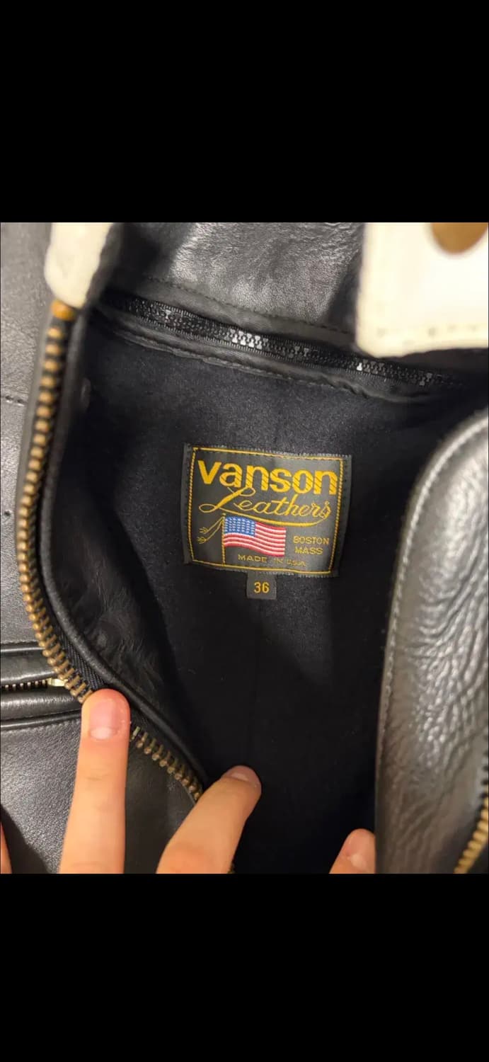 [36, 95-100] VANSON RACE JACKET 벤슨 라이더 상품이미지5