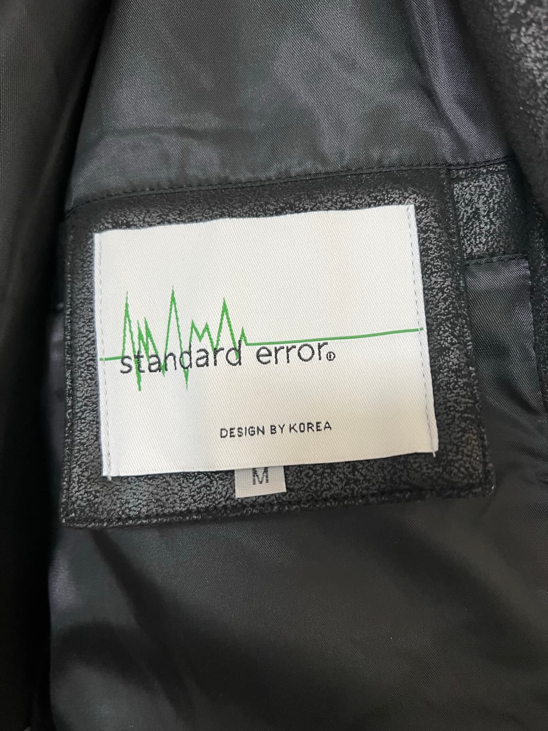 스탠다드 블루종 스웨이드 자켓 크랙 블랙 상품이미지6