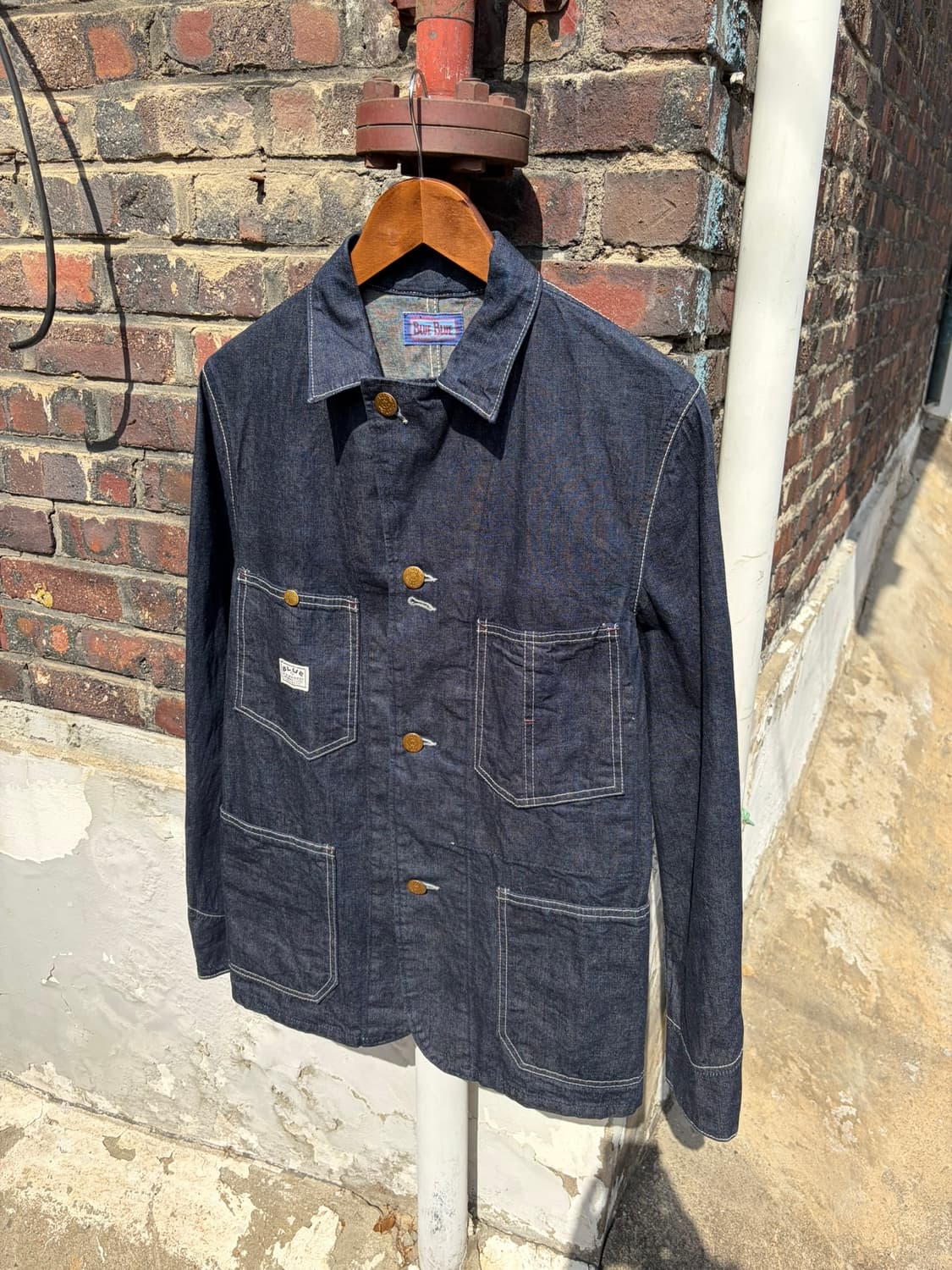 Blue Blue 데님 초어 자켓 상품이미지1