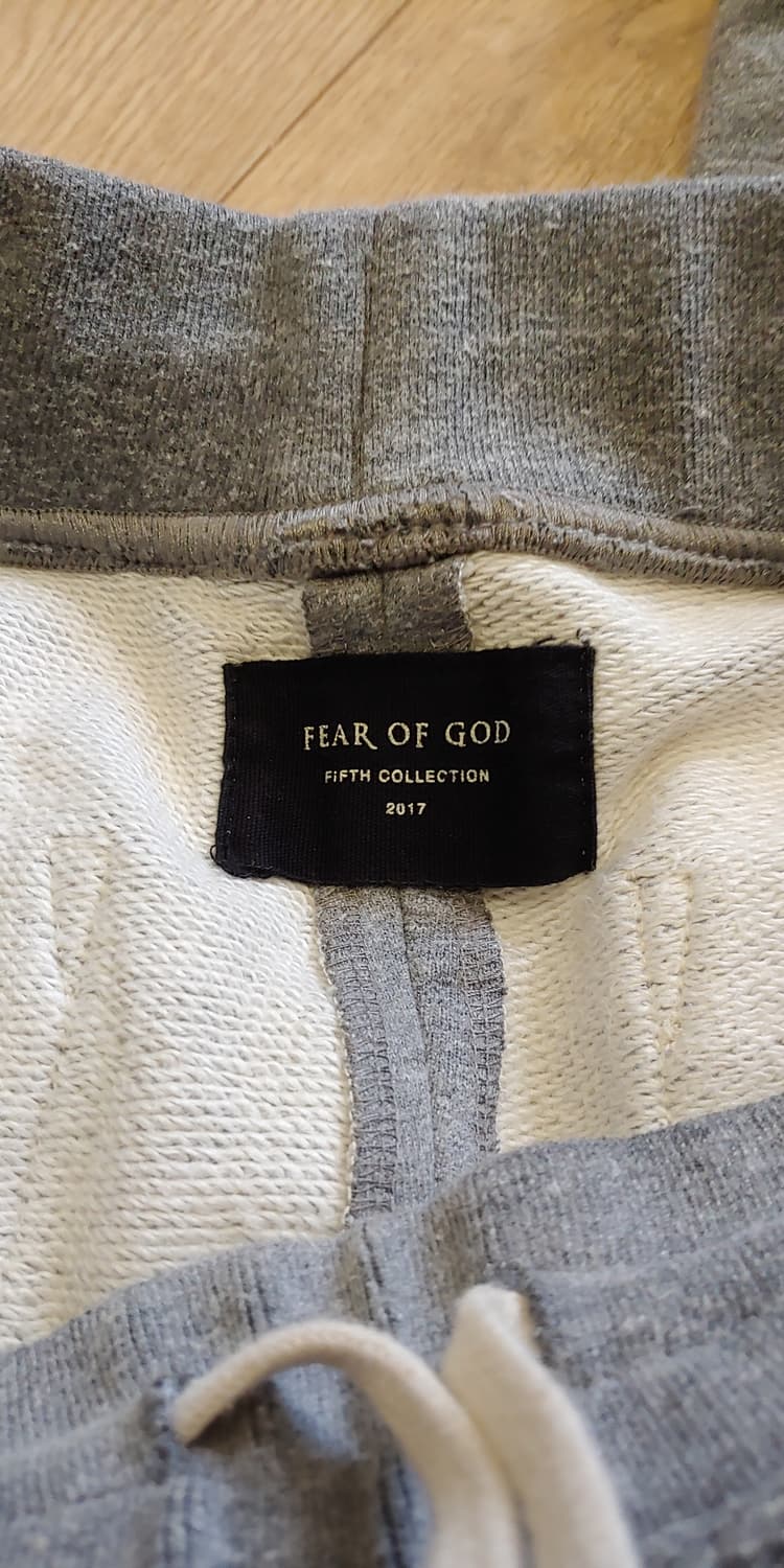 5th 피어오브갓 조거팬츠 그레이 상품이미지3