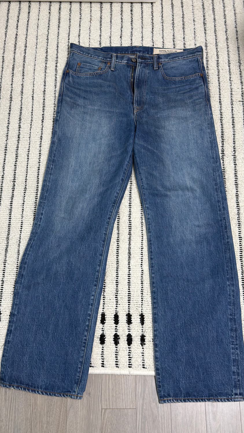 캐피탈 KAPITAL 13.5oz 짐바브웨 데님 TH 몽키 CISCO 상품이미지1