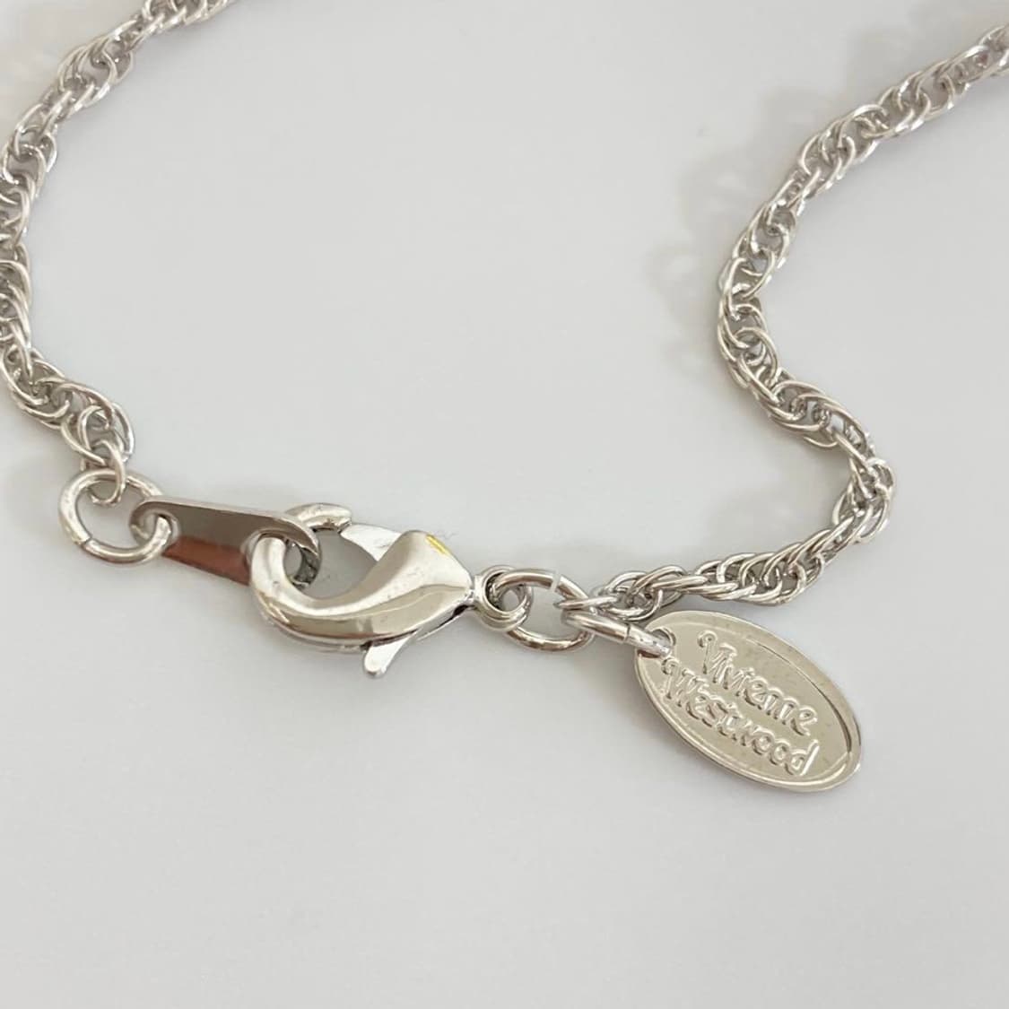 비비안웨스트우드 크리스탈 테디베어 orb체인 펜던트 목걸이(새상품) 상품이미지4