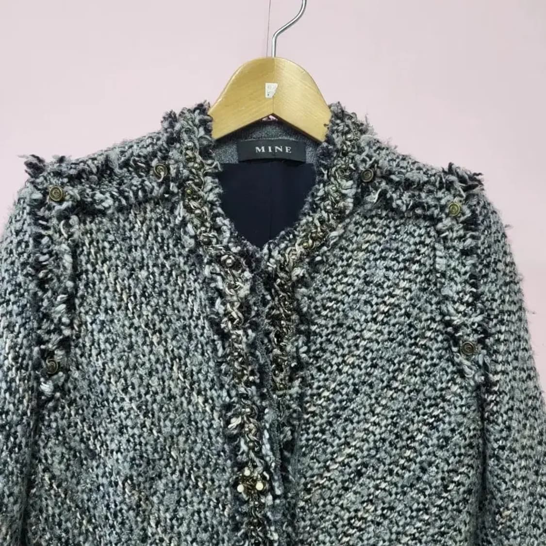 MINE 마인 트위드 자켓 ~44반 상품이미지1
