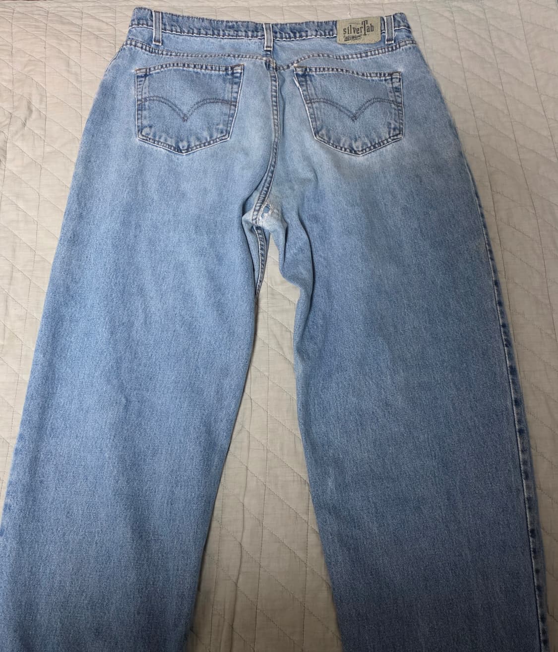 [38X32] 90s 빈티지 리바이스 실버탭 루즈핏 상품이미지3