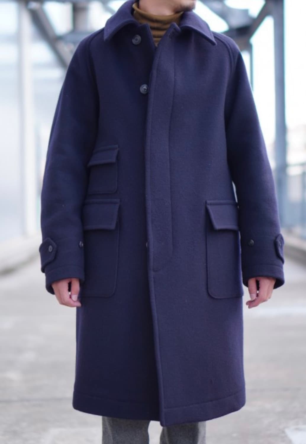 [36] 캡틴션샤인 트래블러 네이비 코트 (traveller) 상품이미지1