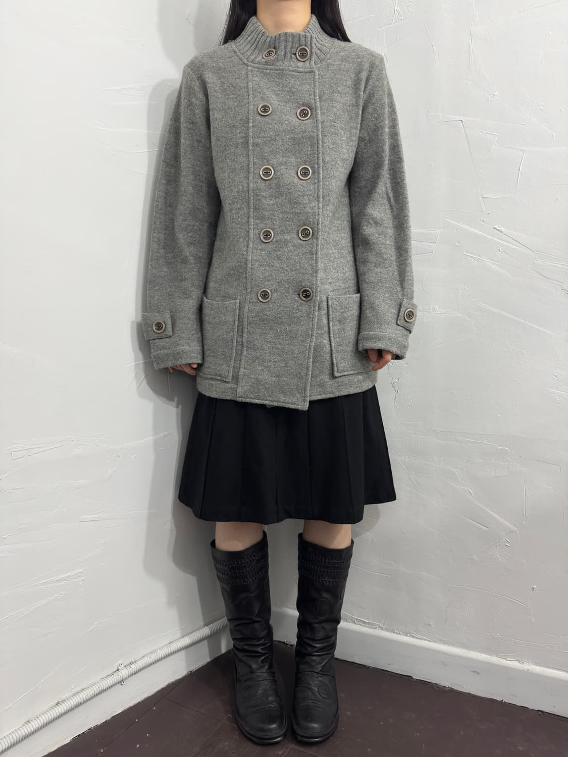 wool midi skirt 상품이미지2