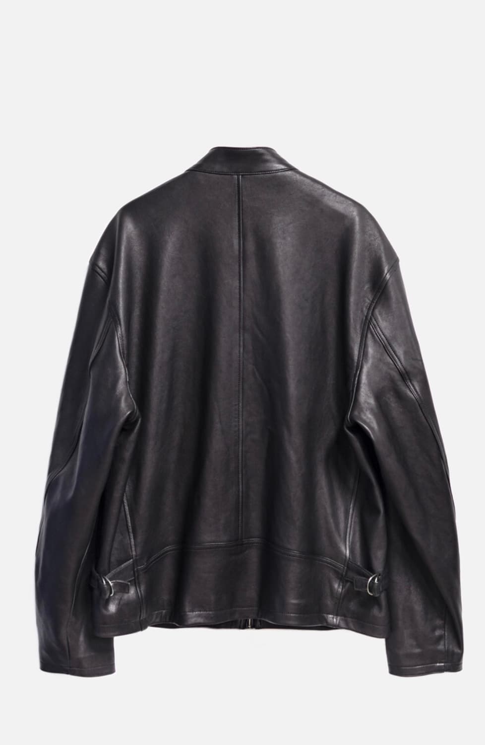 [1] 고낙 고스트 레더 자켓 블랙 상품이미지2