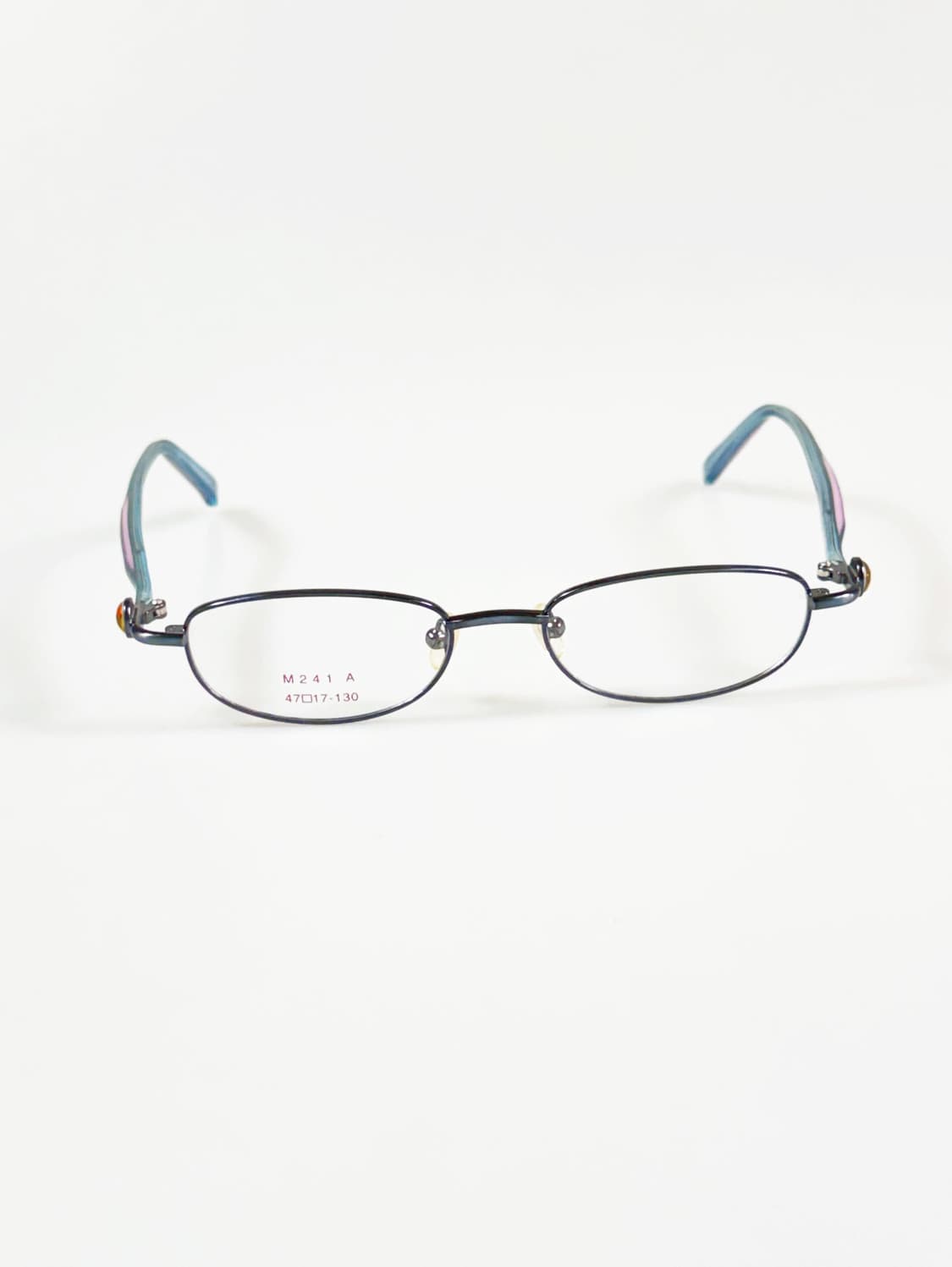 90s DISNEY 미키 슬림 오벌 메탈 프레임 빈티지 안경 상품이미지1