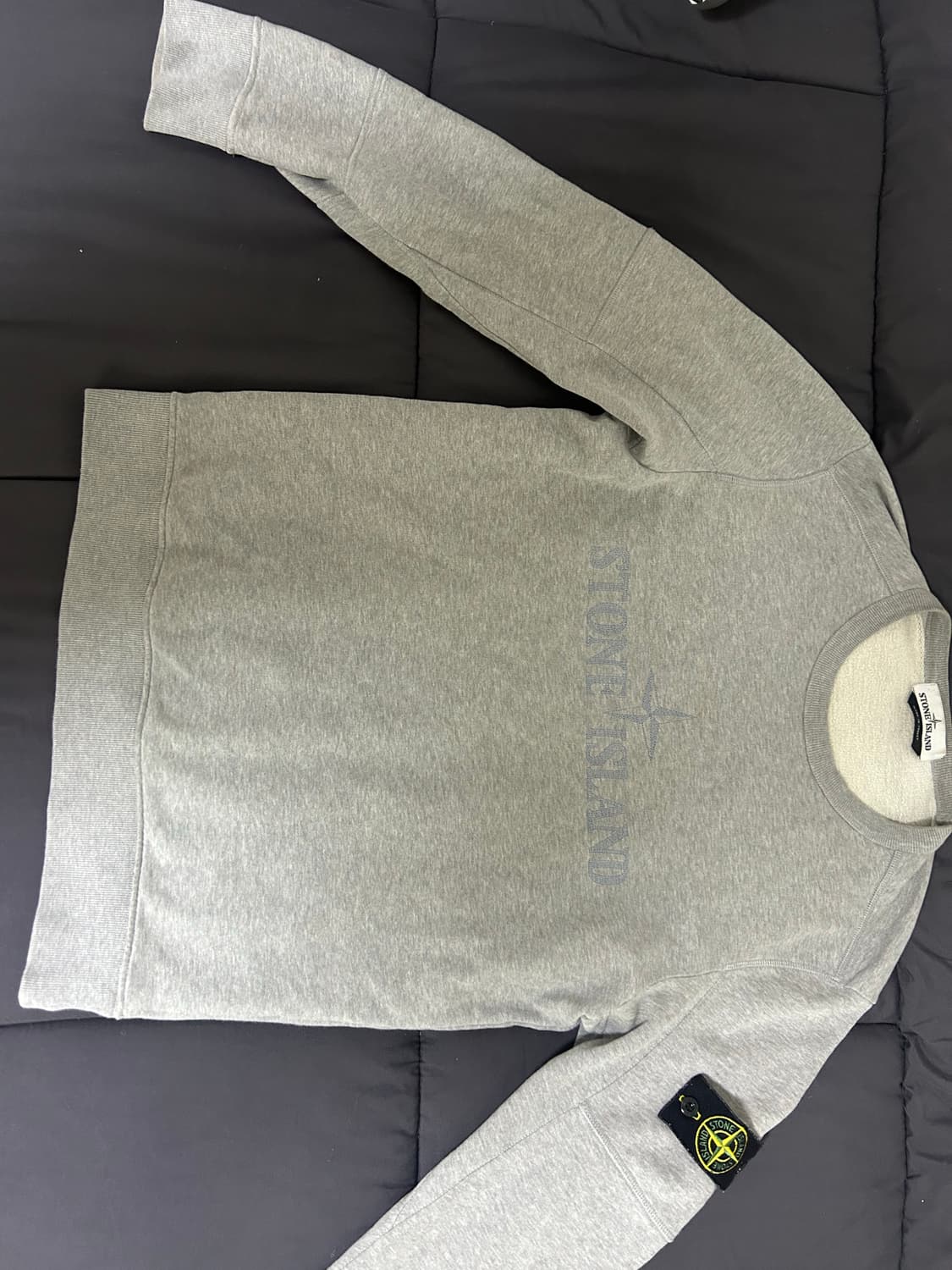 스톤아일랜드 맨투맨 그레이 (와펜 / M ) (교신 가능) 상품이미지1