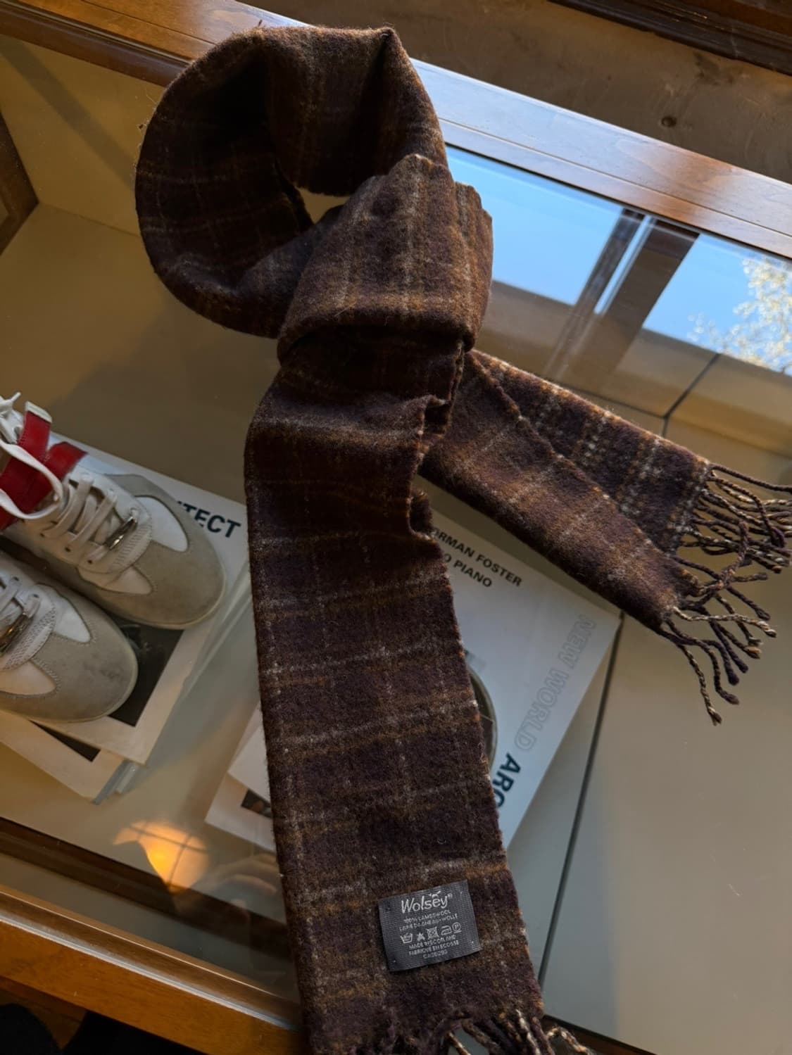 울시 스코티쉬 메리노울 머플러 상품이미지1