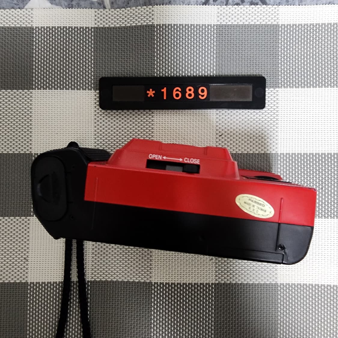 스페이스랜드 PC-600 레드바디 필름카메라 상품이미지4